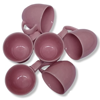 Kit Com 8 Xicaras Em Porcelana 170ml Café Chá Promoção