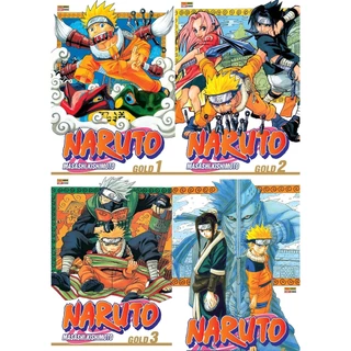 Mangá Naruto Gold 1 Ao 3 - Escolha - NOVO