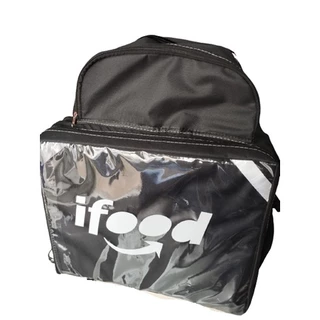 Bag delivery bolsa entregas motoboy somente a capa preta sem isopor
