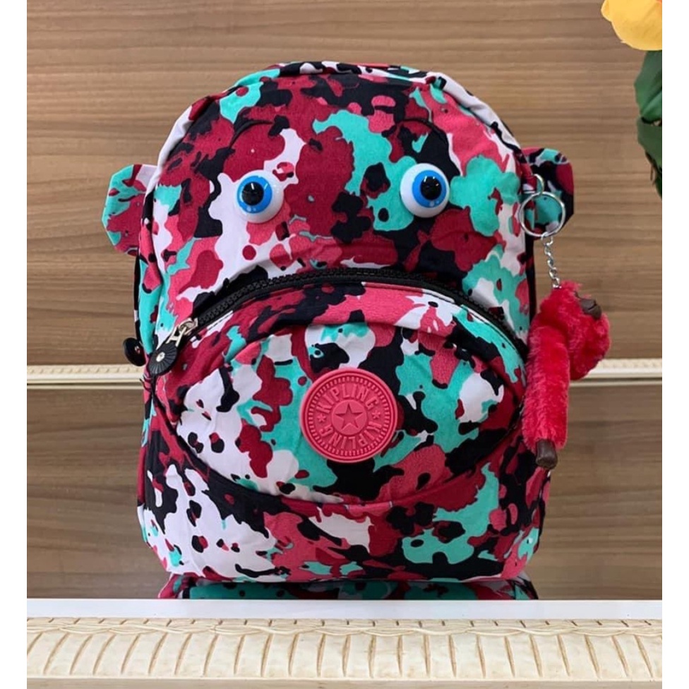 Mochila Infantil Kipling Olhinho Macaco Olho Faster Macaquinho Nylon ...
