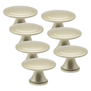 Puxador Colonial De Gaveta Porta Movel Rose Dourado - 7 Pcs