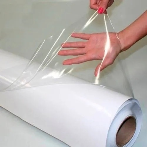 Vinil Adesivo Transparente Brilho ou fosco Para Laminação e revestimento 2mx50cm