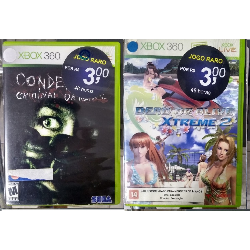 jogo Xbox 360  Shopee Brasil