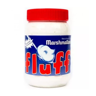 Marshmallow De Colher Pote Fluff Cremoso Baunilha 213g