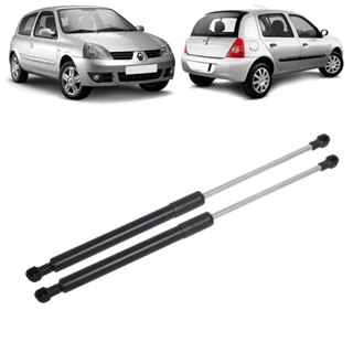 Par Amortecedores De Tampa traseira Renault Clio Hatch 2000 à 2016