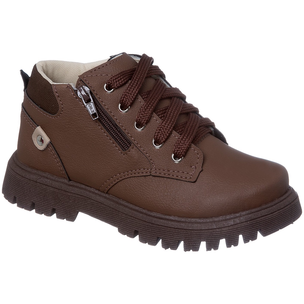 Bota coturno best sale infantil menino