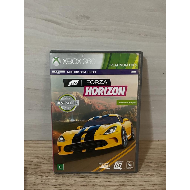 Forza Horizon Xbox 360 original em mídia física - Escorrega o Preço