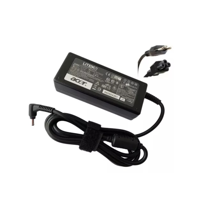 Fonte Carregador Para Notebook Acer A515-54-59x2 Pino Fino 3.0MM X 1.0MM Bivolt
