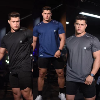 Kit 3 Camisa Camiseta Dry fit Masculino Academia Esportes Corrida Cross refletiva