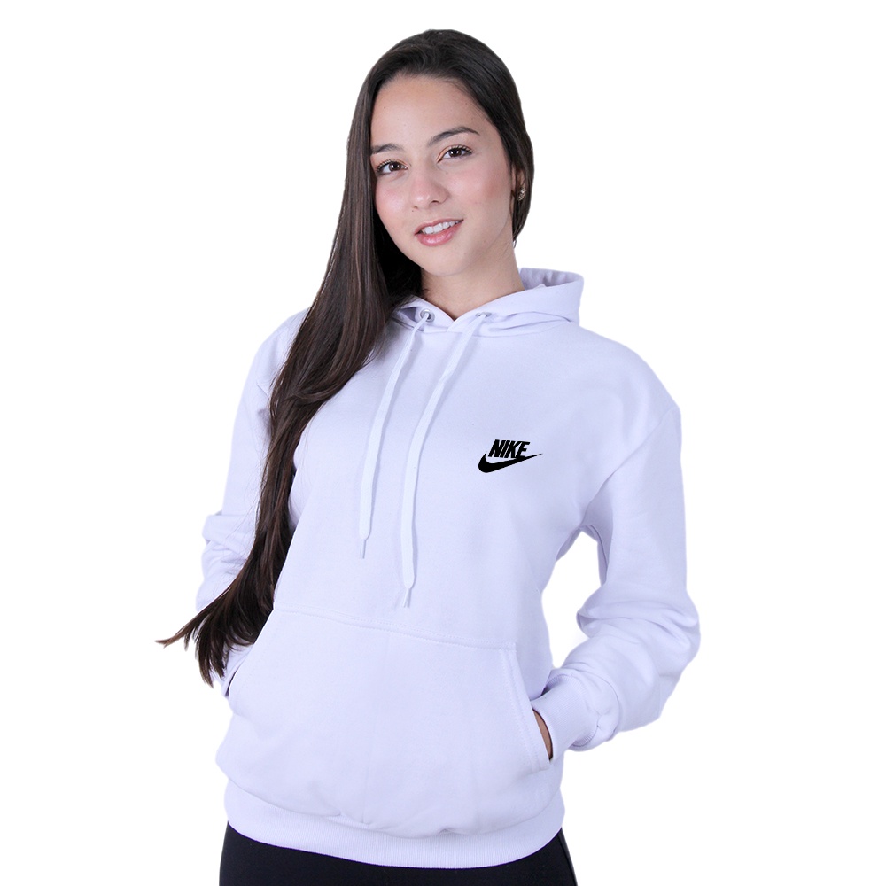 Agasalho moletom best sale nike feminino