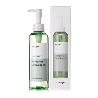 manyo factory herbgreen cleansing oil 200ml em Oferta na Shopee