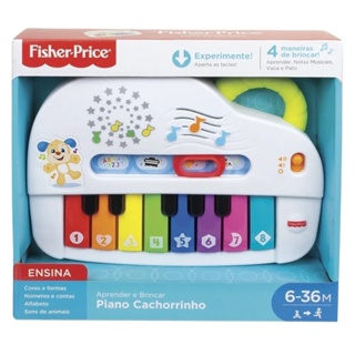 Fisher Price Piano Cachorrinho - Aprender e Brincar