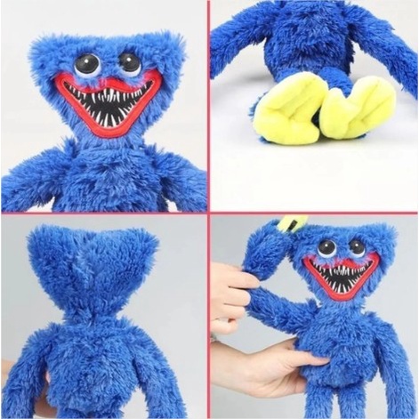 Huggy Wuggy Boneco De Pelúcia Kissy Missy 40cm Antialérgico
