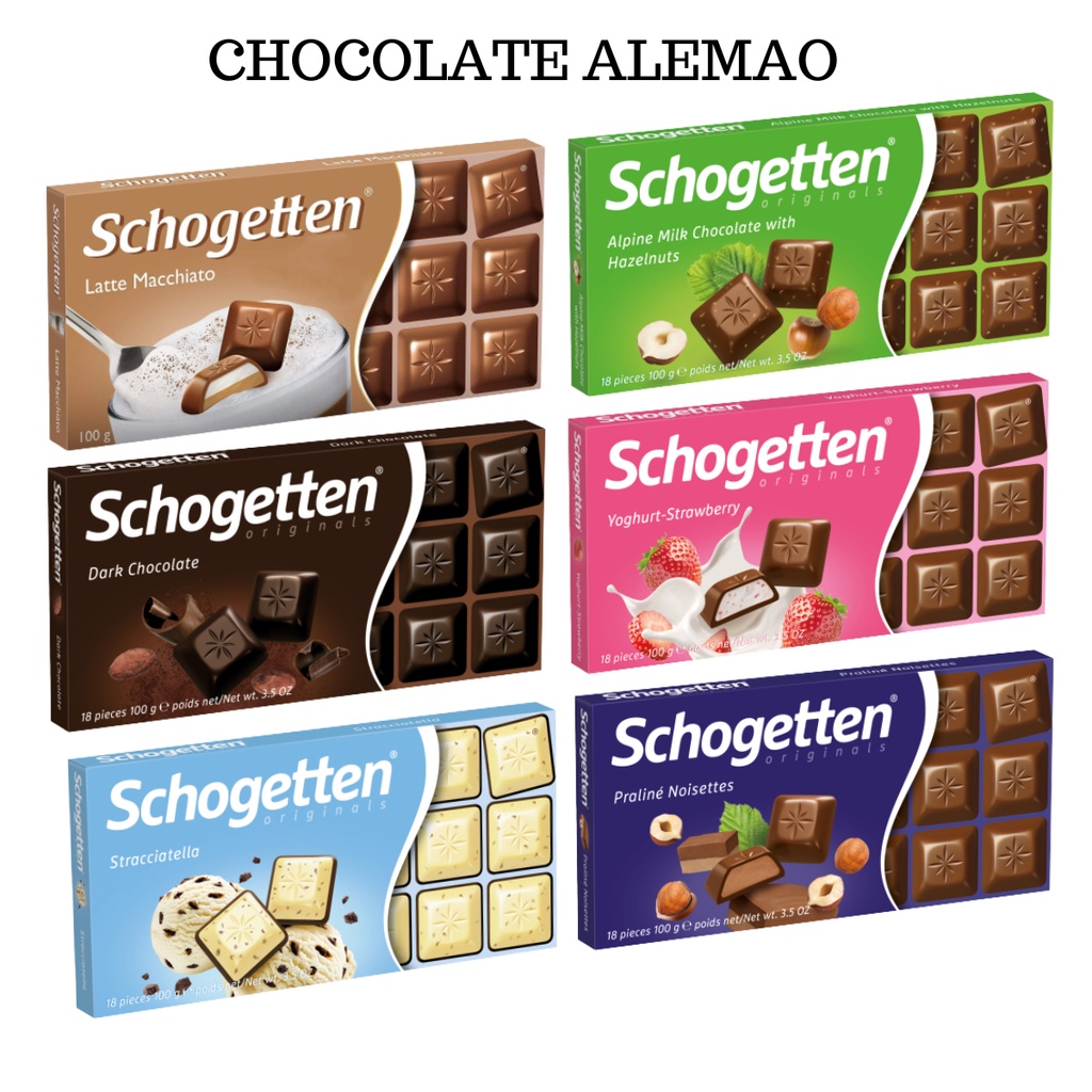 Chocolate Schogetten Branco 100g