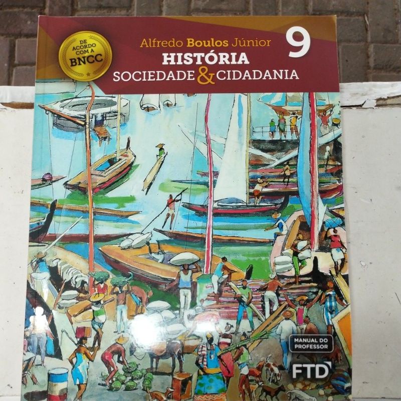 História sociedade e cidadania 9 livro do professor novo | Shopee Brasil