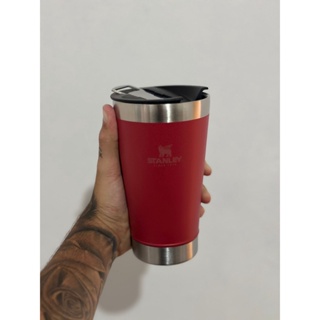 COPO TÉRMICO PERSONALIZADO COM TAMPA E ABRIDOR - 473ml