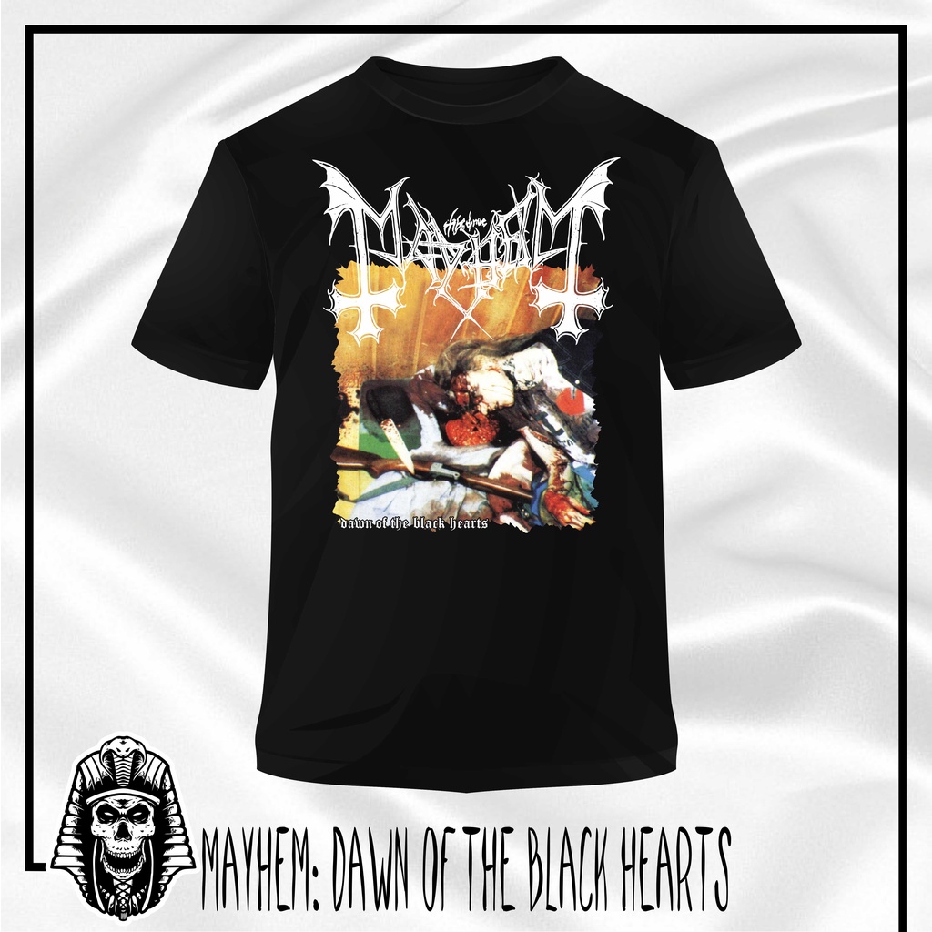 CAMISETA MAYHEM: DAWN OF THE BLACK HEARTS