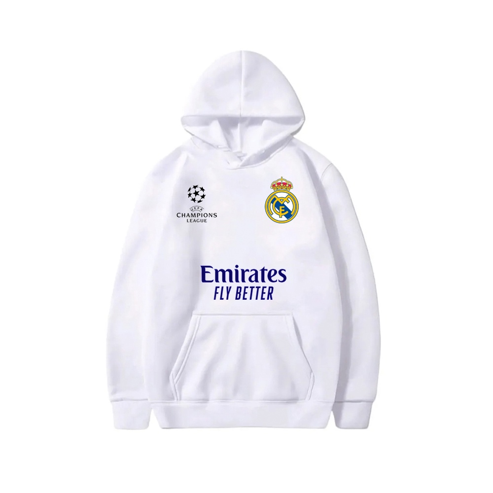 Blusa De Frio Infantil Real Madri Moletom Unissex