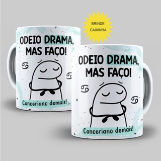 Caneca De Signos Flork Meme Palito Presente Envio Imediato - R$ 35,97