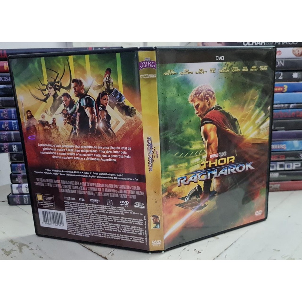 Dvd Thor Ragnarok - Original Excelente estado | Shopee Brasil