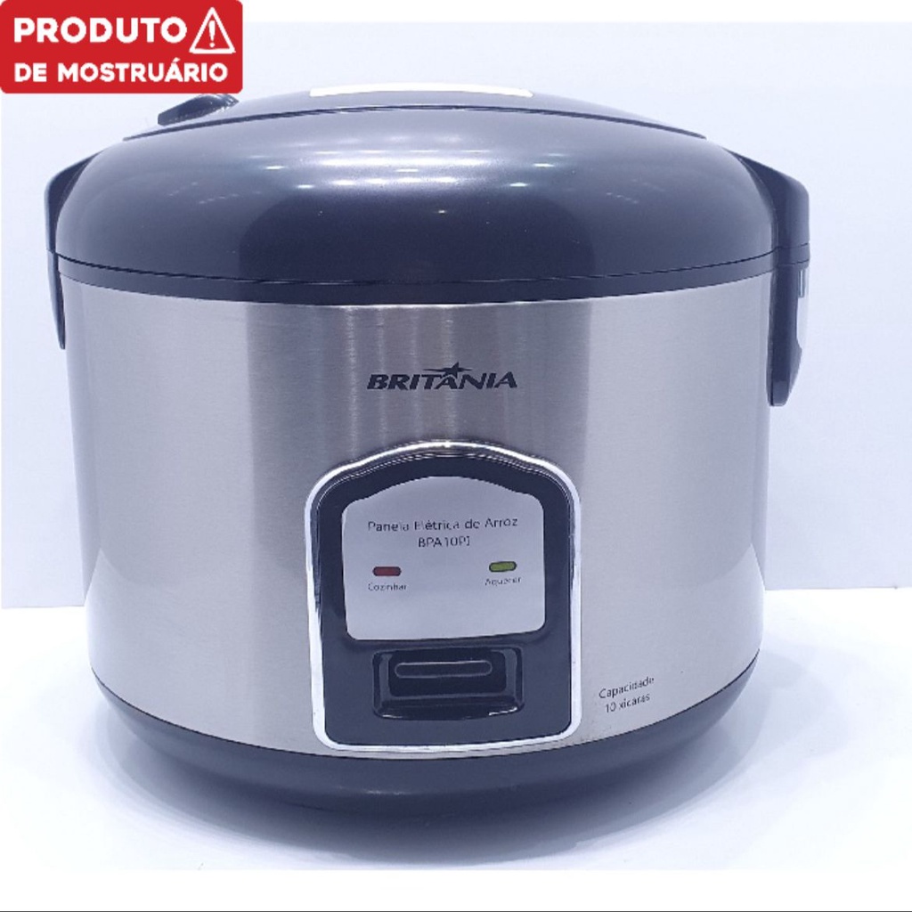 Panela de Arroz Britânia BPA10PI XI75 10 Xícaras 220v – MOSTRUÁRIO