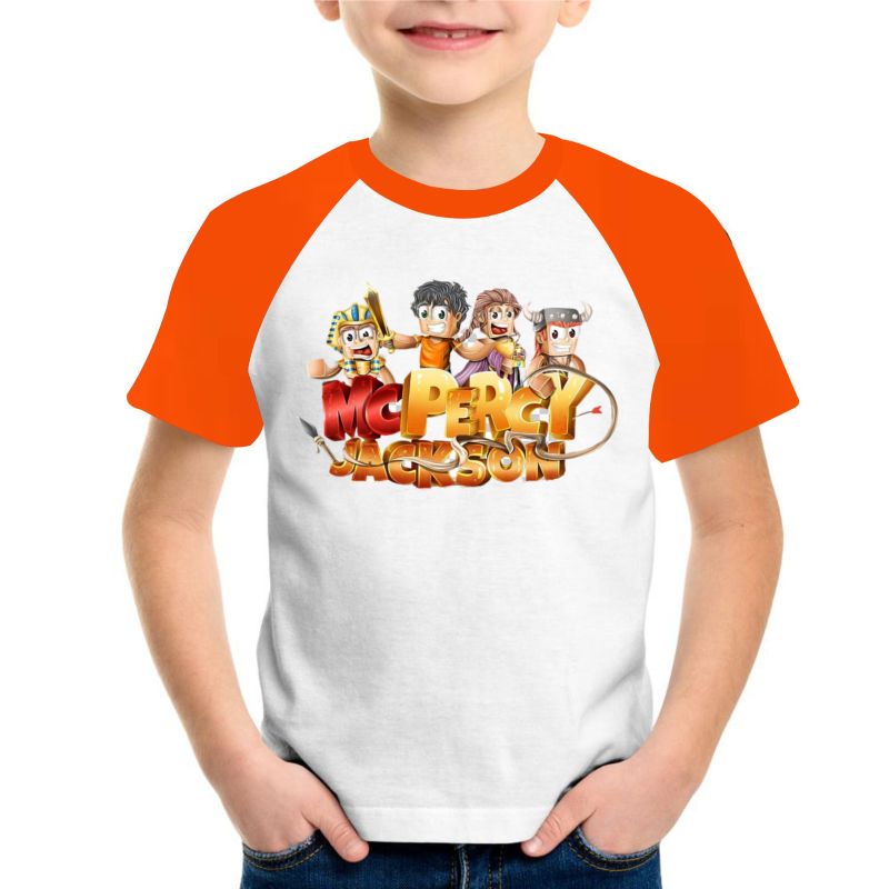 Camiseta Infantil Camp Half Blood Percy Jackson