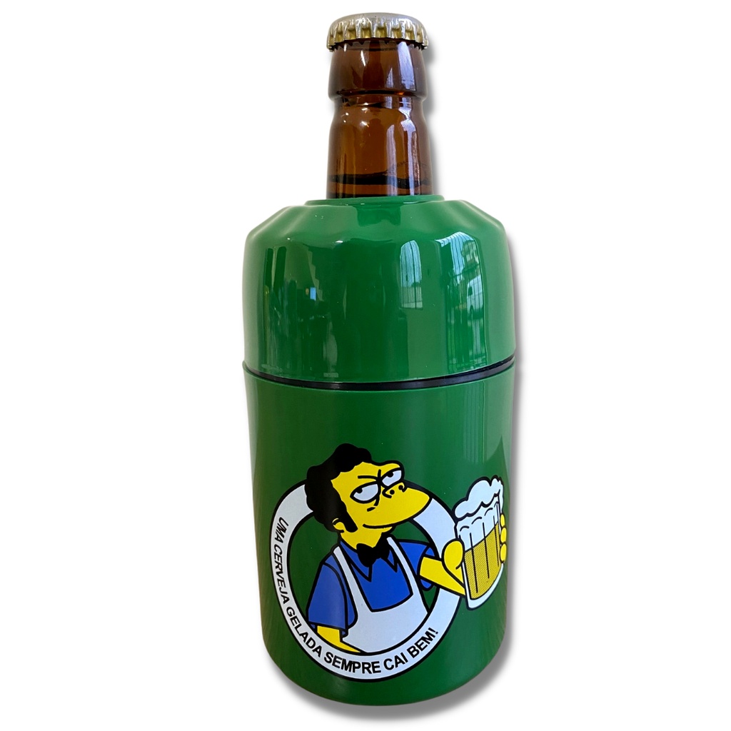 Monte Seu Kit Suporte Cerveja Os Simpsons Personagens 350ml