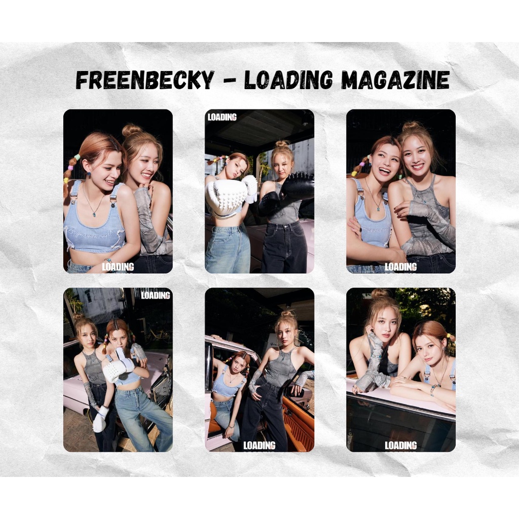 Freenbecky Loading magazine - Photocard Fanmade - Freen Sarocha - Becky  Armstrong