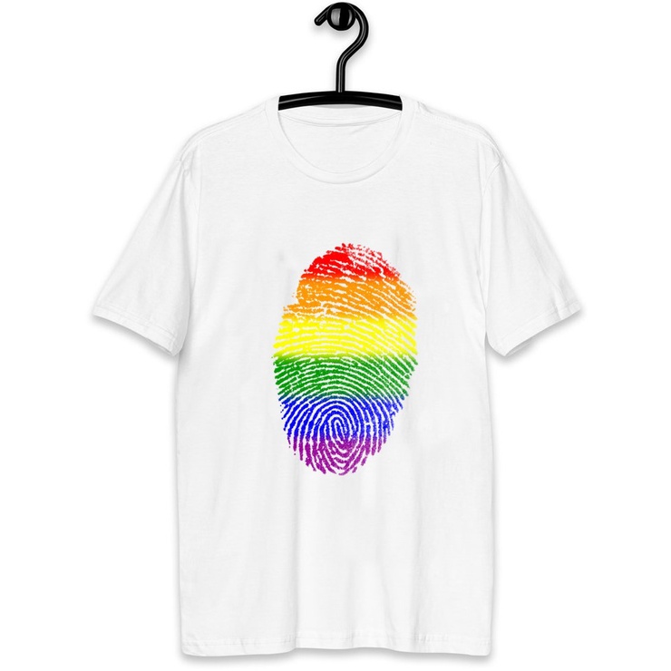 Camiseta Bandeira Gênero Fluido LGBTQIAPN+ - Mutatio