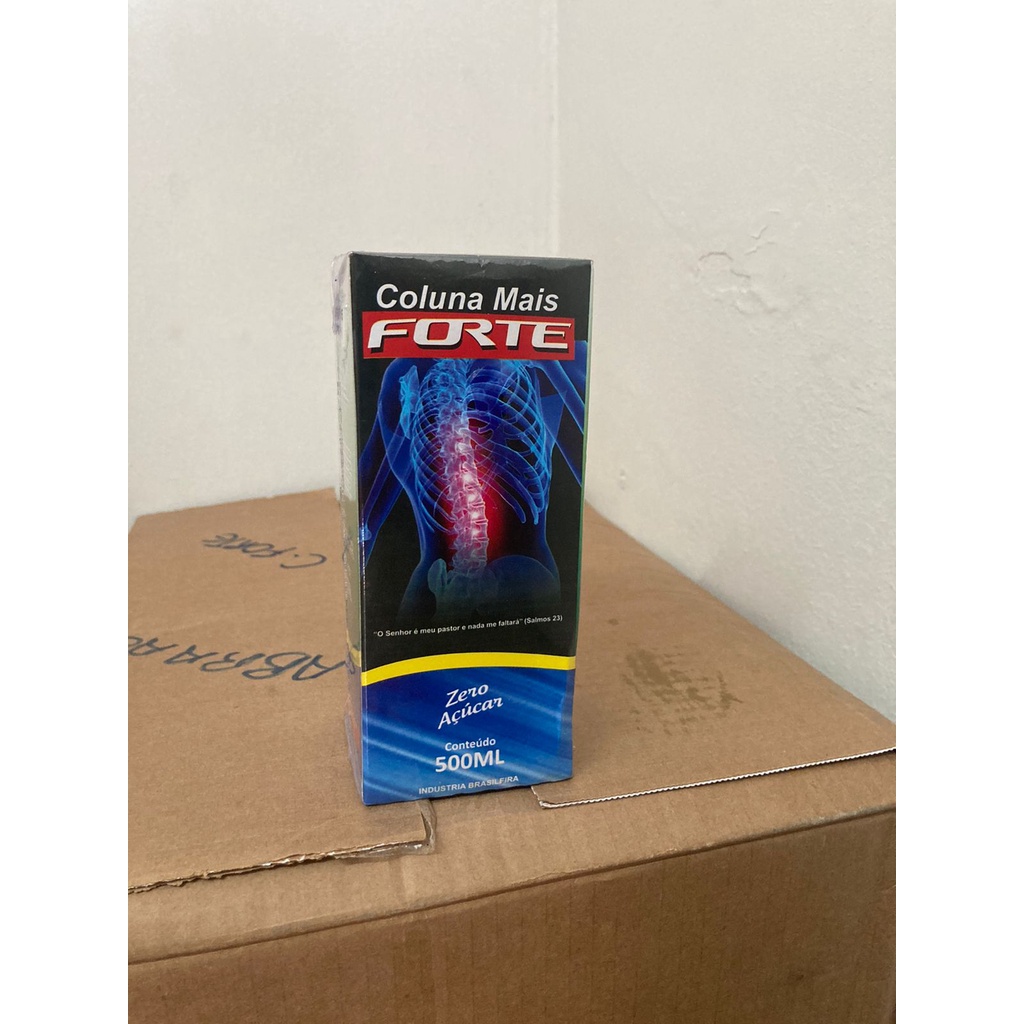 Chá do extrato de Coluna + forte concentrado 500ml | Shopee Brasil