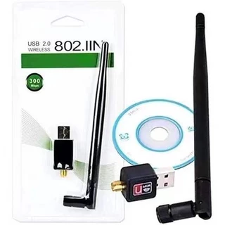 Antena Receptor Wi Fi Usb 2.0 Wireless 1200 Mbps Para Pc Notebook Antena wifi Computador