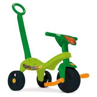 Triciclo Motoca Tchuco Racing Com Som e Haste - Samba Toys