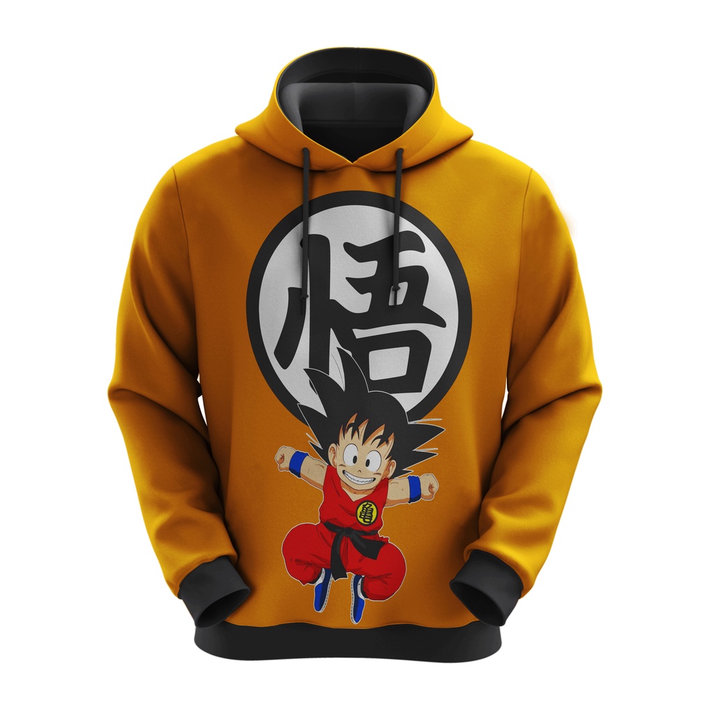 Blusa de Frio Moletom Full Dragon Ball Majin Boo Desenho com Capuz