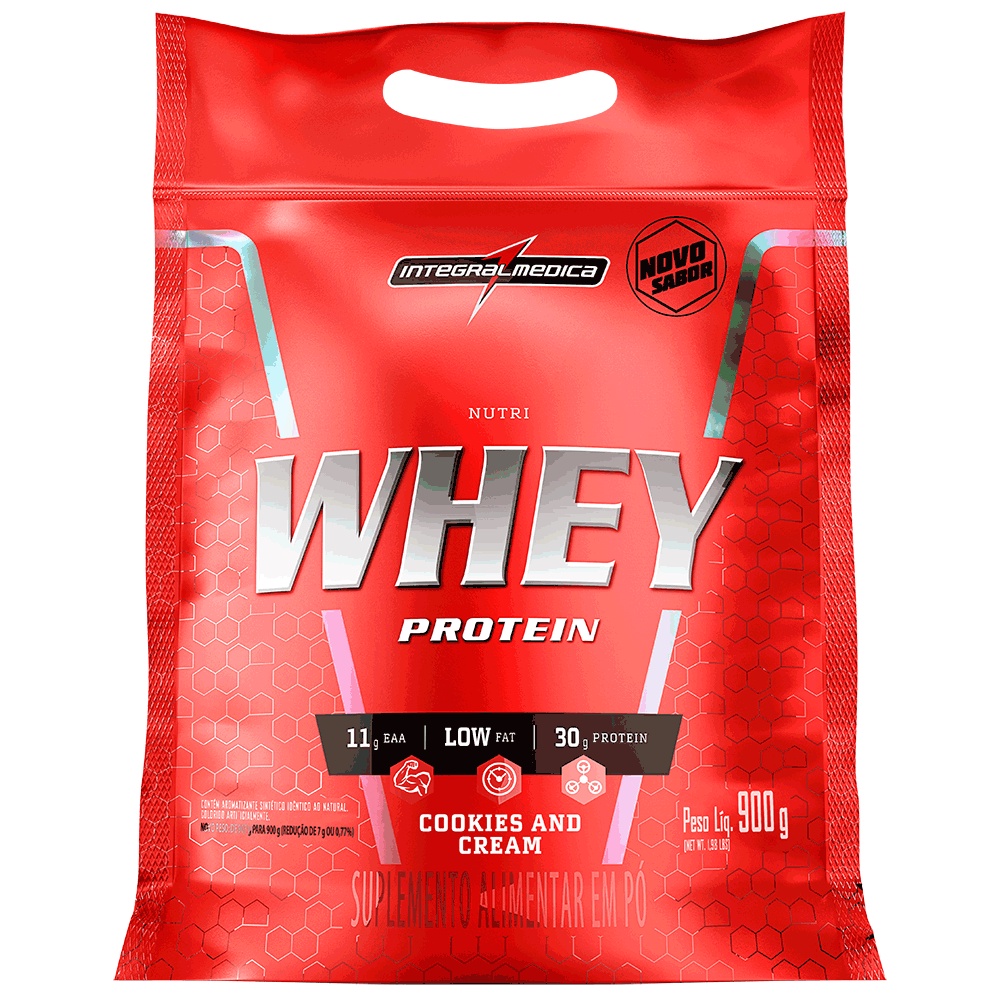 Nutri Whey Protein Isolado E Concentrado 907g Integralmedica