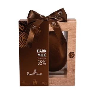 Ovo de Páscoa Bendito Cacao Dark Milk 280g Cacau Show