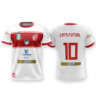 CAMISETA CATS TABOÃO - ESCOLHA SUA COR E NÚMERO
