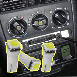 Kit Com 4 Lampadas Led para painel ar condicionado Corsa Wind Classic em Oferta na Shopee