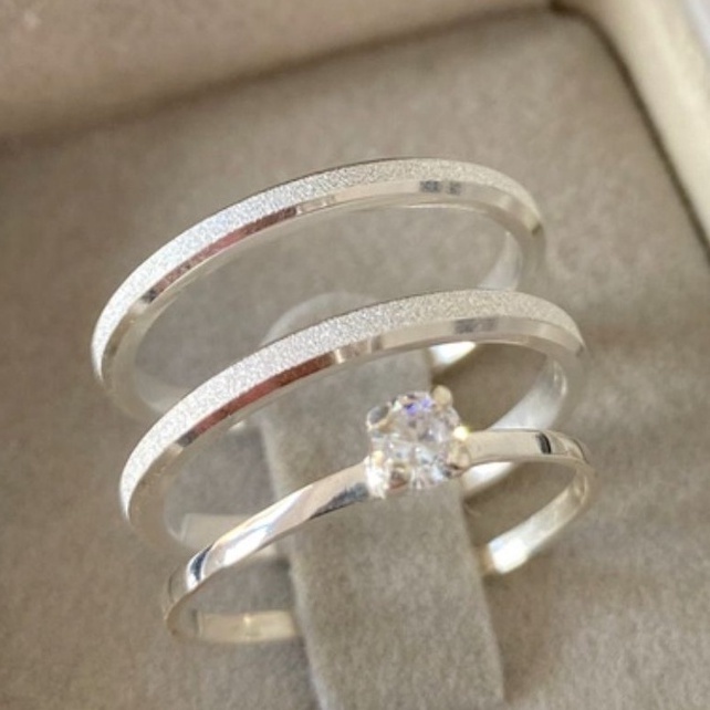 ALIANÇAS DE NAMORO PRATA 950 2MM FINA DIAMANTADA CHANFRADA