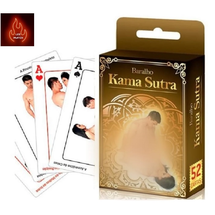 Baralho Kama Sutra Brinquedos Sexuais Sex Shop Shopee Brasil 7097