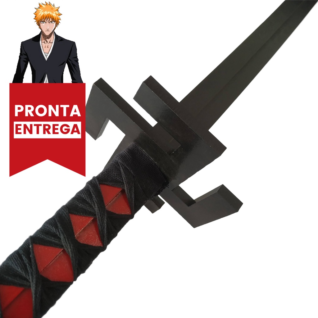 Espada Katana Bankai Ichigo Kurosaki Bleach Shopee Brasil