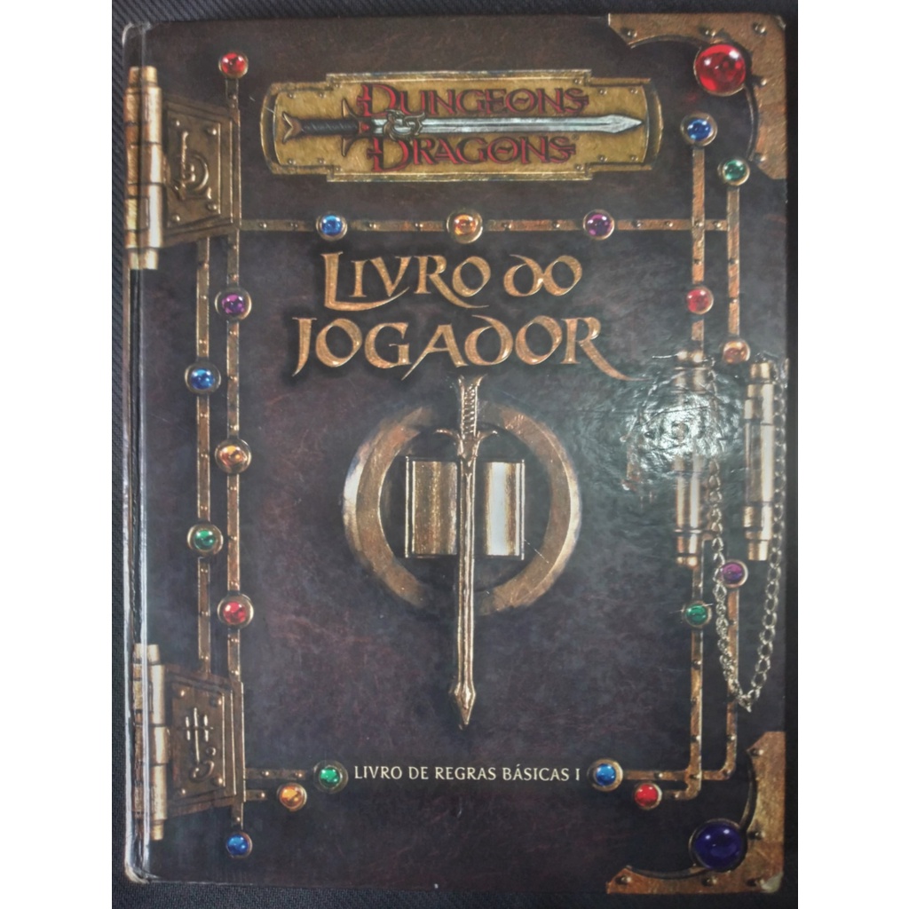 Livro Do Jogador 3.0 - Dungeons And Dragons - Livro de Rpg/D&D/DnD