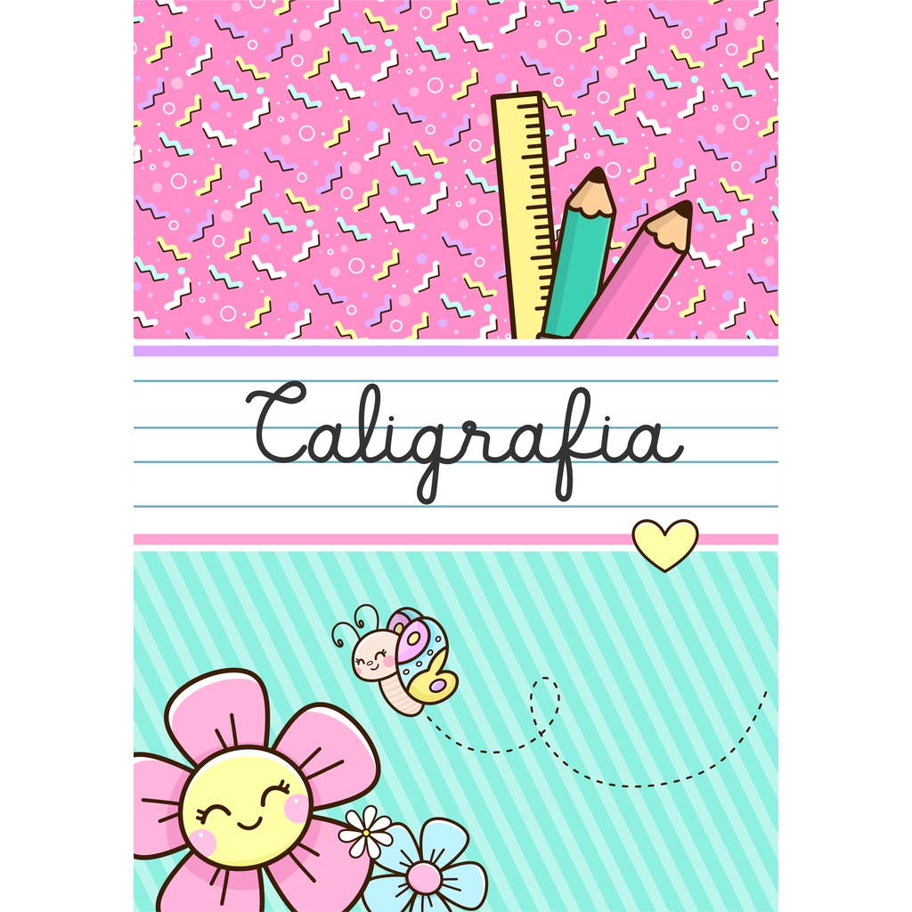 Caderno de Caligrafia