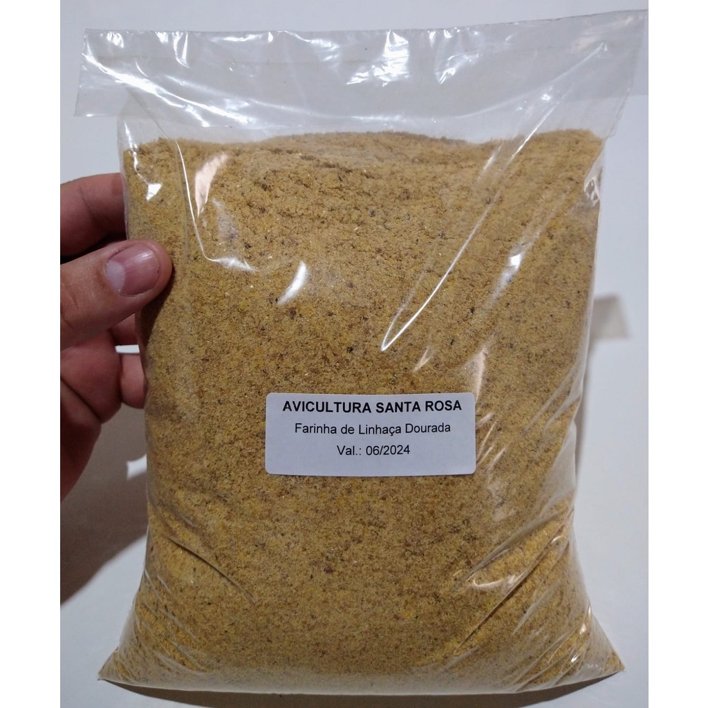 Farinha De Linhaça Dourada 1kg