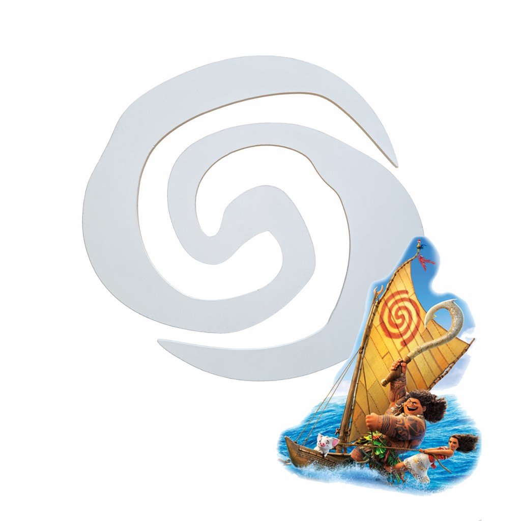 Painel Sol Moana Decoração Festa Símbolo Logo | Shopee Brasil