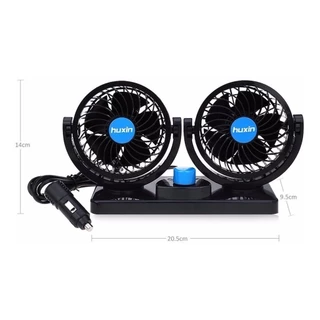 Ventilador Portátil Automotivo Carro 12v