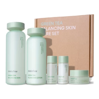 innisfree green tea balancing skin care em Oferta na Shopee