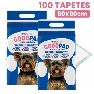Tapete Higienico Cachorro Good Pad 60x60 Kit com 100 unidades Petlike Original