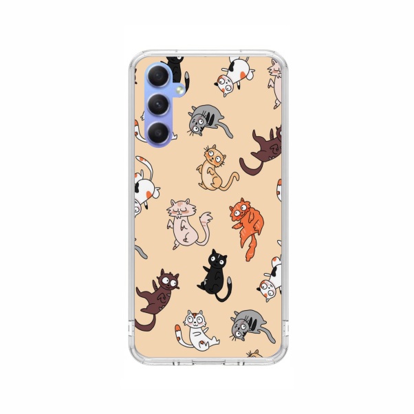 Capa de Celular Capinha Samsung A54 5G Personalizada - Gatinhos