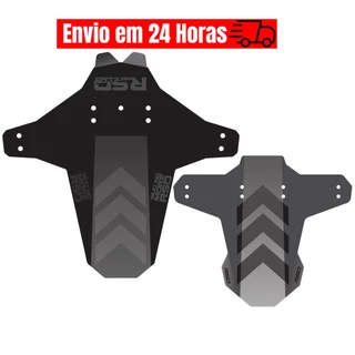 Kit Paralama Bike Bicicleta Mtb Dh FreeRide Rsd Dianteiro + Traseiro