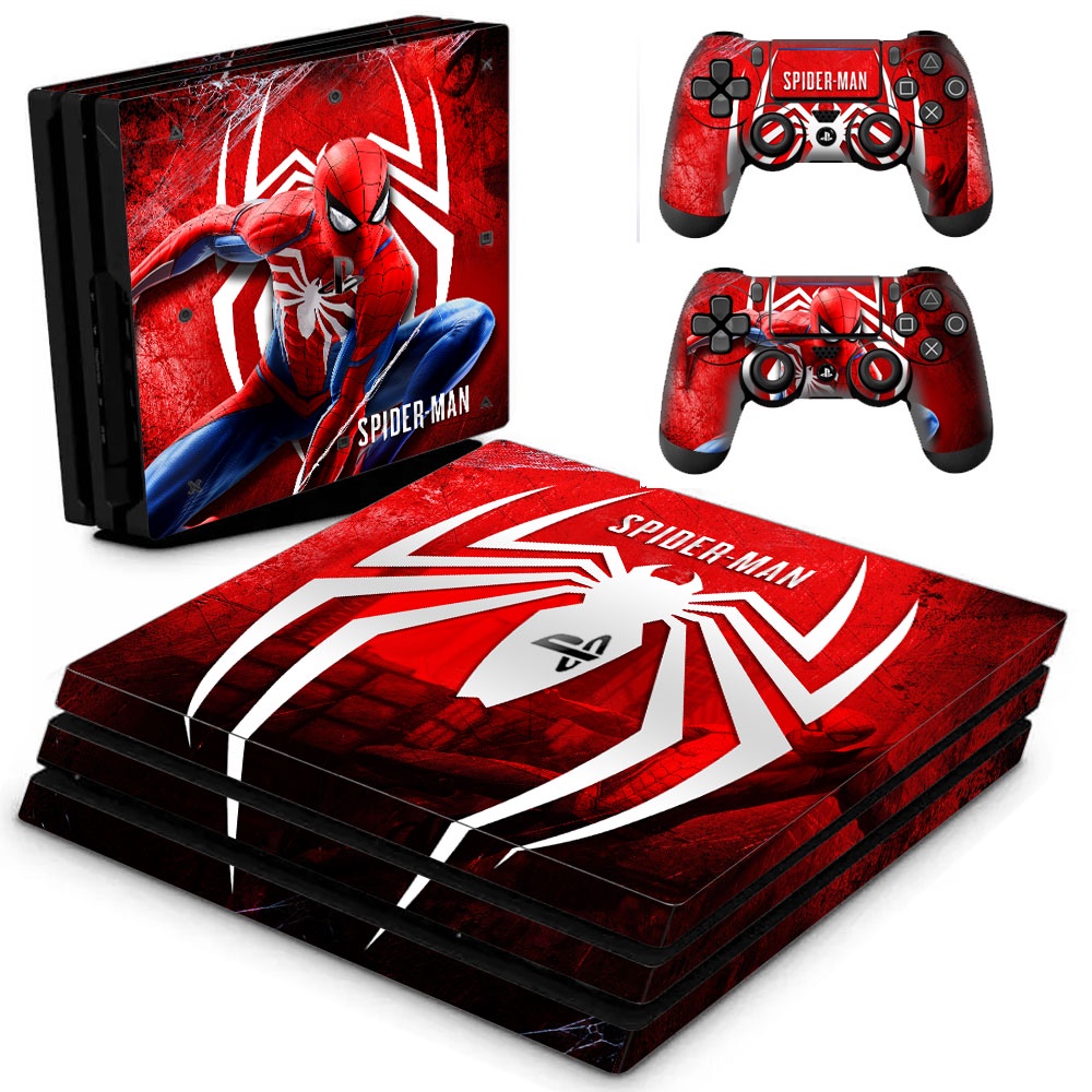 Skin Adesivo game spiderman - homem aranha / envernizado / xbox 360 / ps4 / ps3 / xbox one / PS5 customização